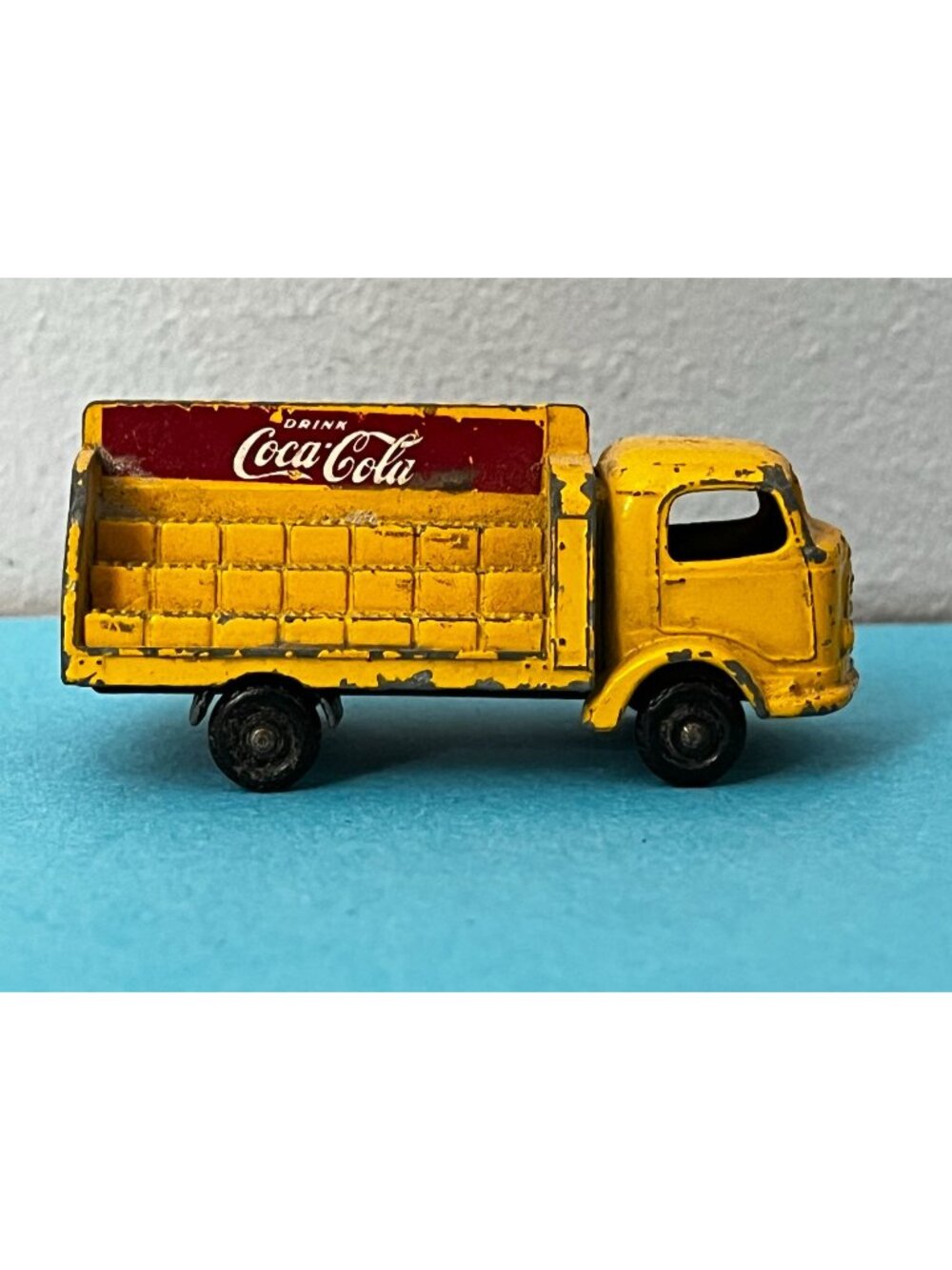 Vintage Matchbox Carrier Bantam 2 Ton Coca-Cola No. 37 delivery truck